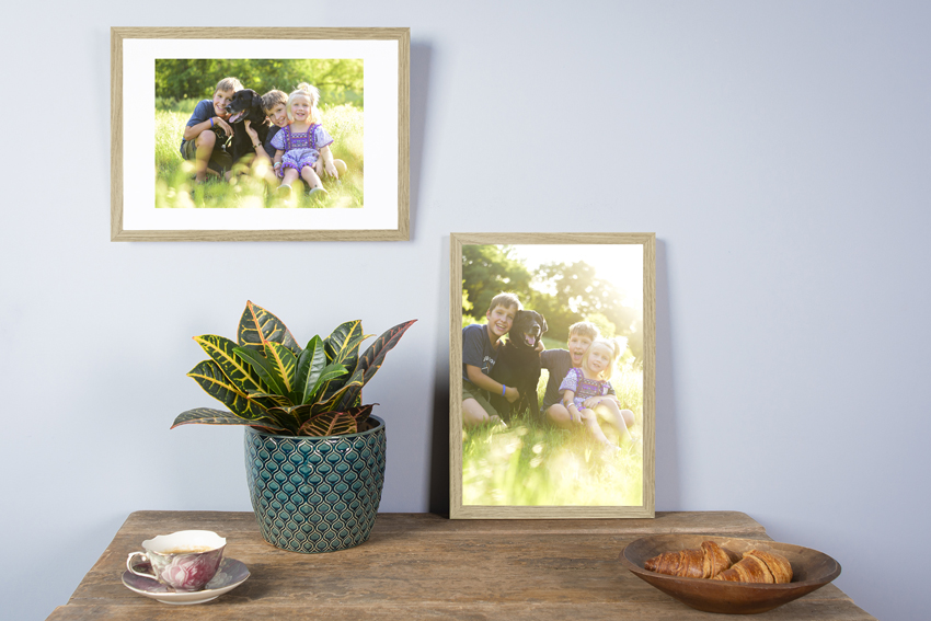 Bilder im Rahmen vom Kinder-Shooting von Lotta&Anton Familienfotografie